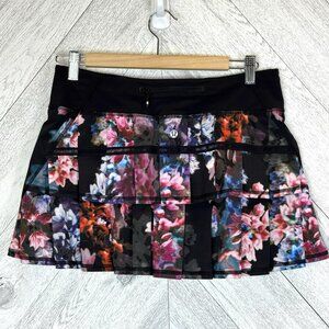 Lululemon Run Pacesetter Skirt Skort Size 6 Regular Spring Has Sprung Floral